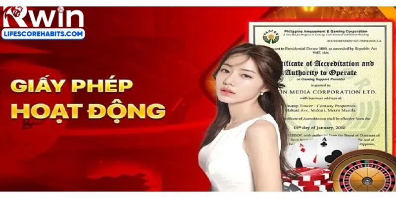Giấy phép hoạt động là chìa khoá khác biệt của RWIN