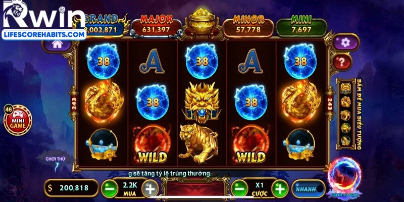 Sức hấp dẫn của slot game nổ hũ tại RWIN